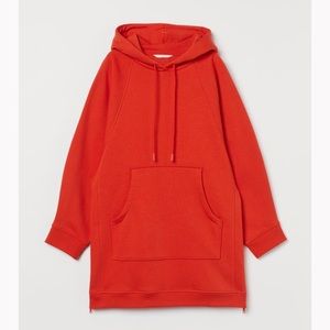 H&M oversized Orange hoodie